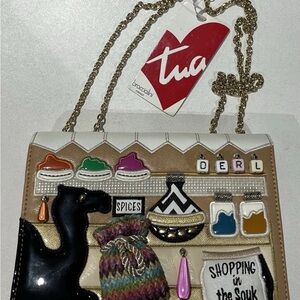 Tua by Braccialini Multicolor Shoulder Bag